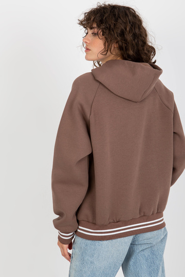 Brūns džemperis ar kapuci... 2