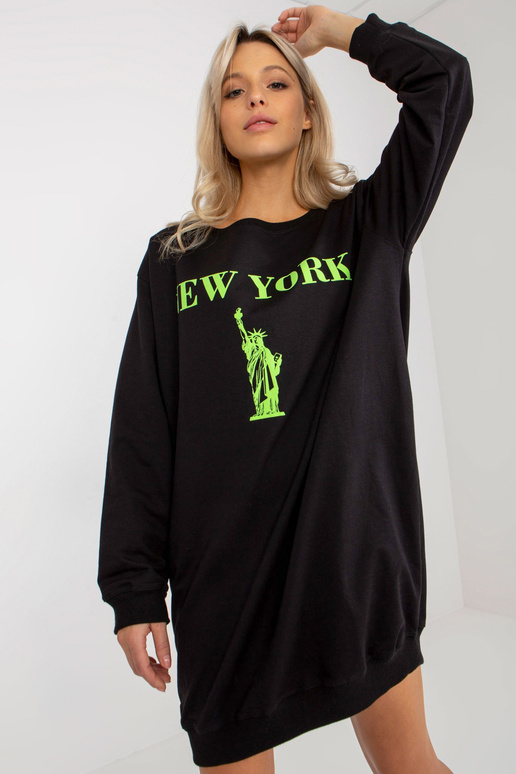 Bluza VI-BL-3212.15X MELNS/ZAĻS