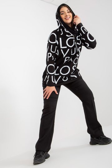 Melns sieviešu lielizmēra...