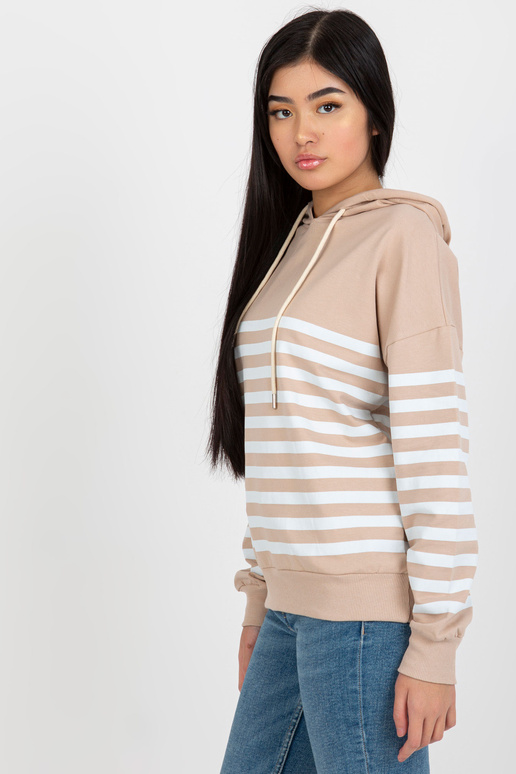 Bluza-LO-BL-DY-28.01-biało-beżowy Bluza-LO-BL-DY-28.01-biało-beżowy
