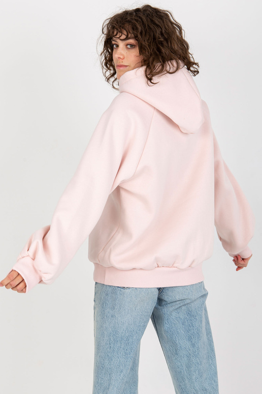 Gaiši rozā sporta krekls ar apdruku...