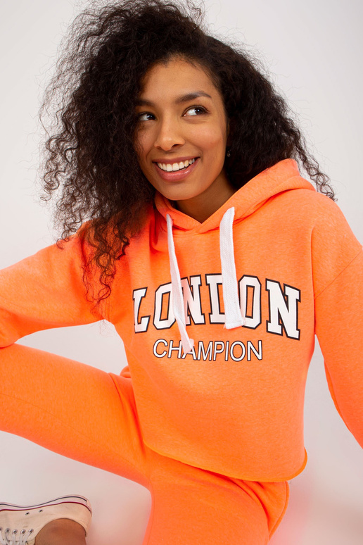 Fluo oranžs sporta krekla komplekts...