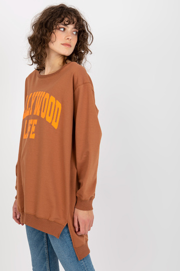 Bluza VI-BL-3102.01P L.BRŪNA/ORANŽA 2