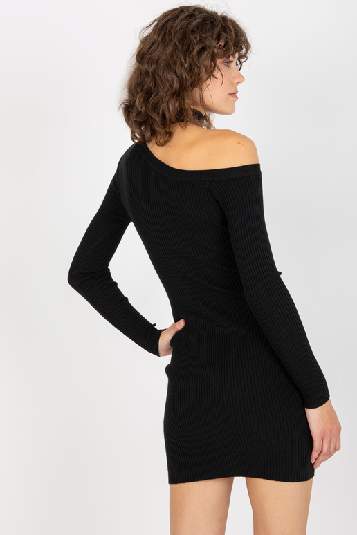 Mini kleita ar melnu svītru