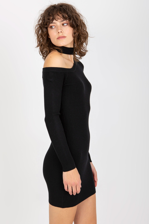 Mini kleita ar melnu svītru