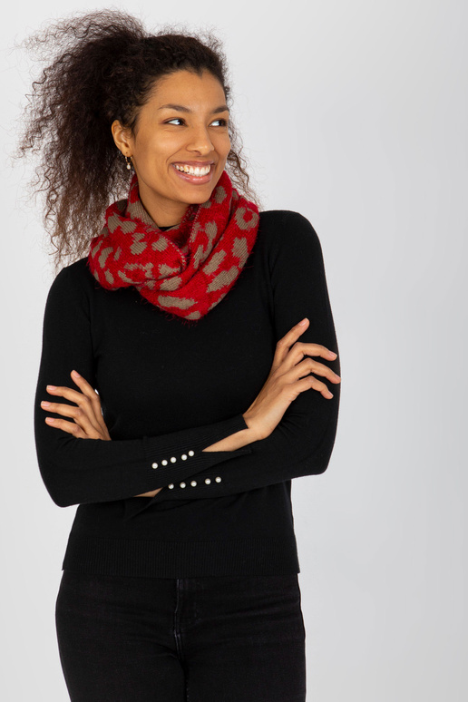 Sarkans un tumši bēšs sieviešu...