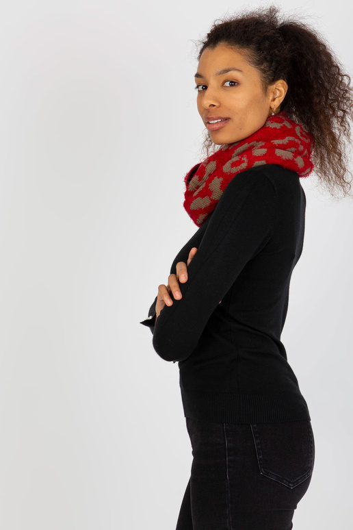 Sarkans un tumši bēšs sieviešu...