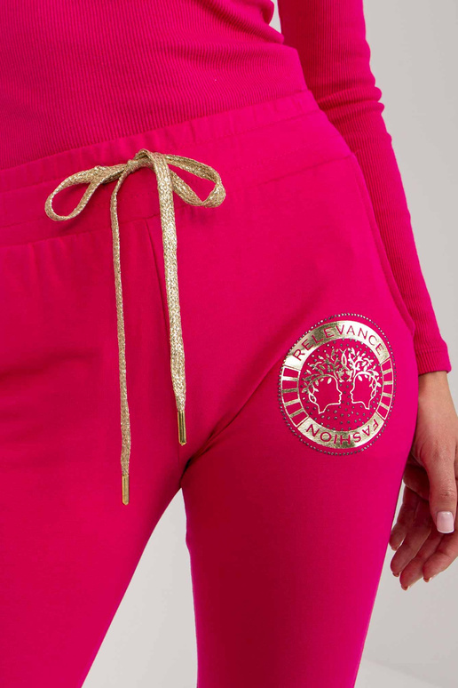 Fuchsia Myrtle Print Sieviešu sporta...