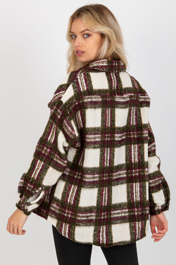 Bordo un haki silts rūtains... 2