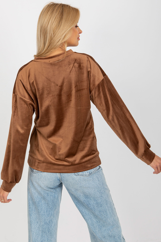 Bluzka-RP-BZ-8188.22X-ciemny brązowy