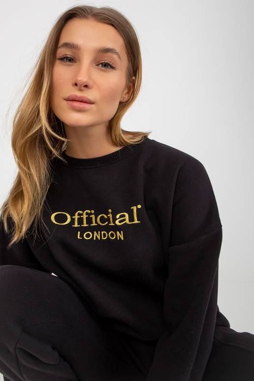 Melns divdaļīgs sporta kreklu...