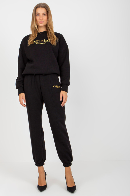 Melns divdaļīgs sporta kreklu...