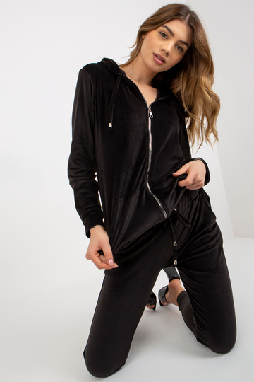 Melns sieviešu velūra...