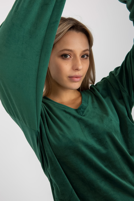 Blūze-RP-BZ-8188.06X-tumši zaļa