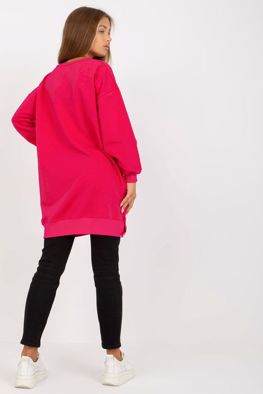 Fuksijas krāsas tunika ar garām...