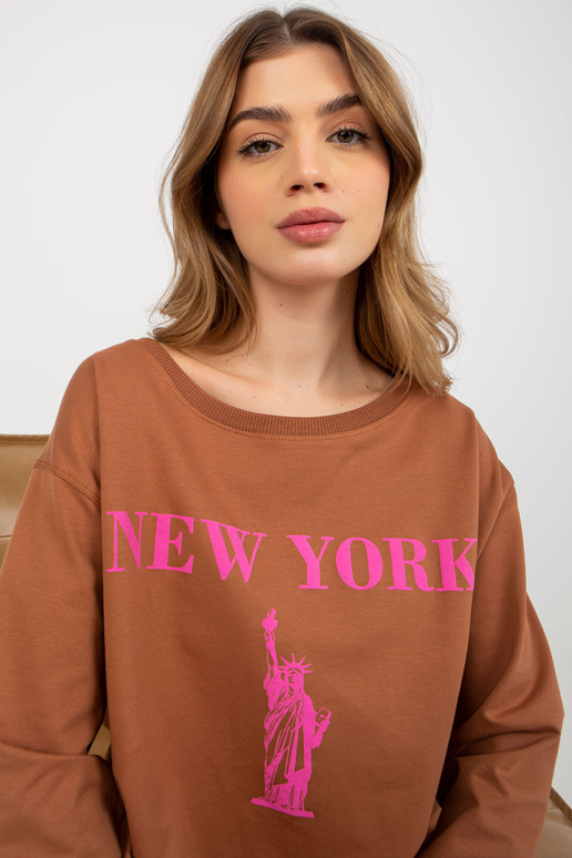Bluza VI-BL-3212.15X L.BRŪNA/ROZA