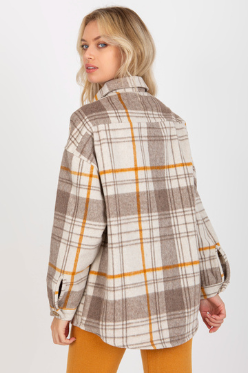 Bēšs sieviešu silts rūtains... 2