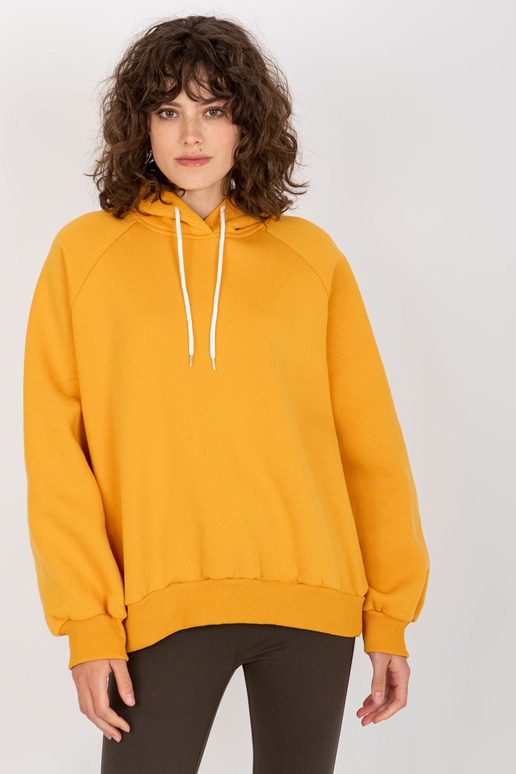 Tumši dzeltens sporta krekls ar...