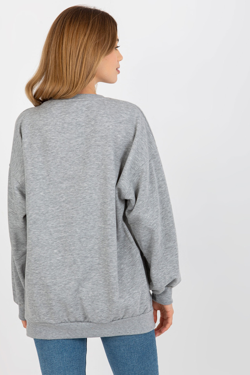 Pelēka brīva piegriezuma oversize...