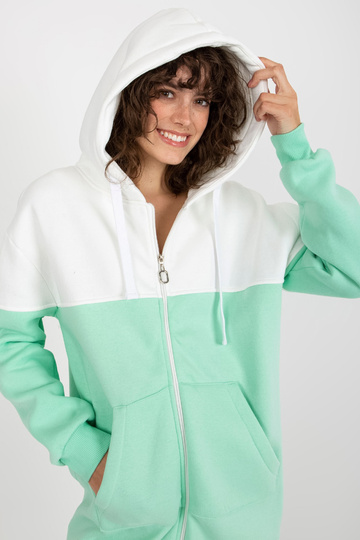 Ecru-mint sporta krekls...