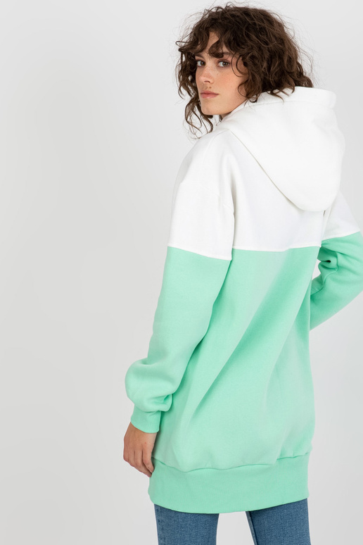 Ecru-mint sporta krekls basic ar...