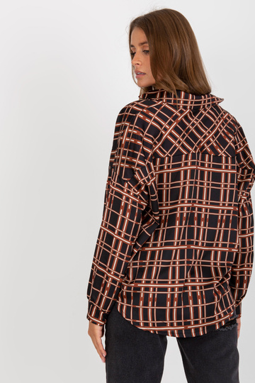 Melns rūtains krekls ar... 2