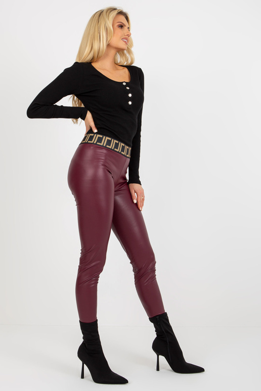 Bordo sieviešu eko-ādas siltināti...