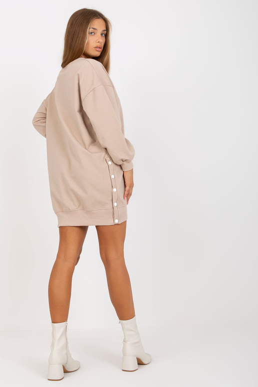 Bēša vienkārša kokvilnas tunika RUE...