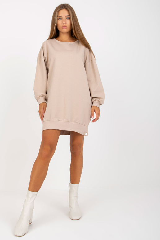 Bēša vienkārša kokvilnas tunika RUE...