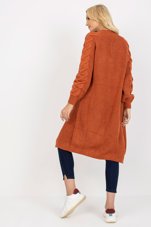 Tumši oranža garā oversize jaka RUE...