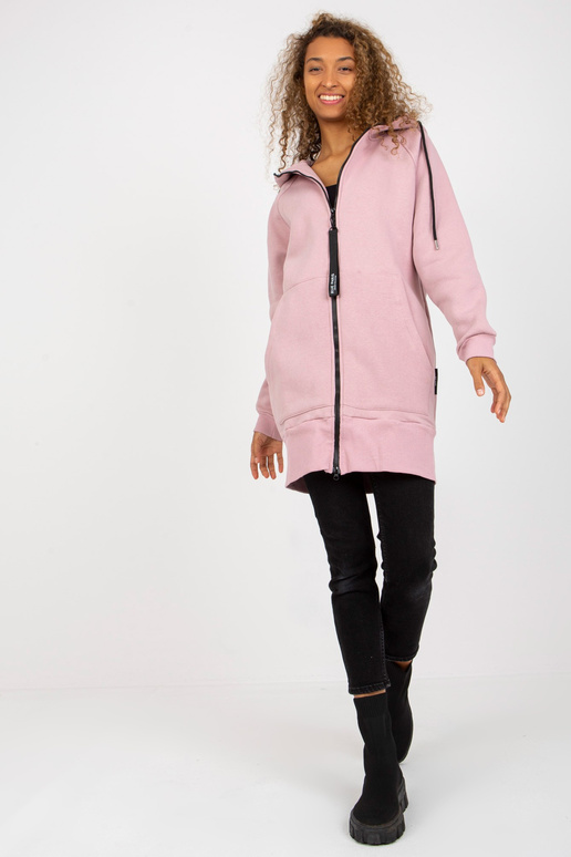 Rozā garais sporta krekls ar... Rozā garais sporta krekls ar...