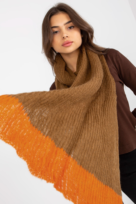 Kamieļu oranža trikotāžas sieviešu...