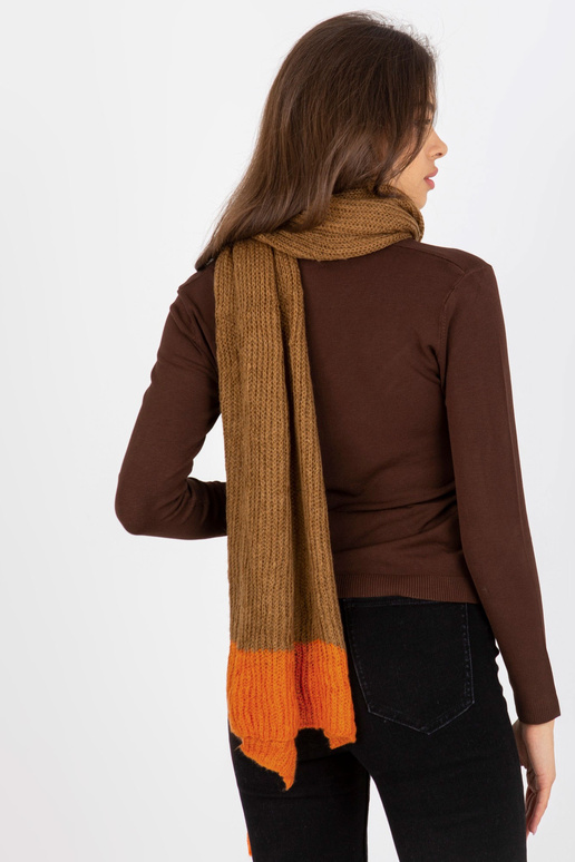 Kamieļu oranža trikotāžas sieviešu...