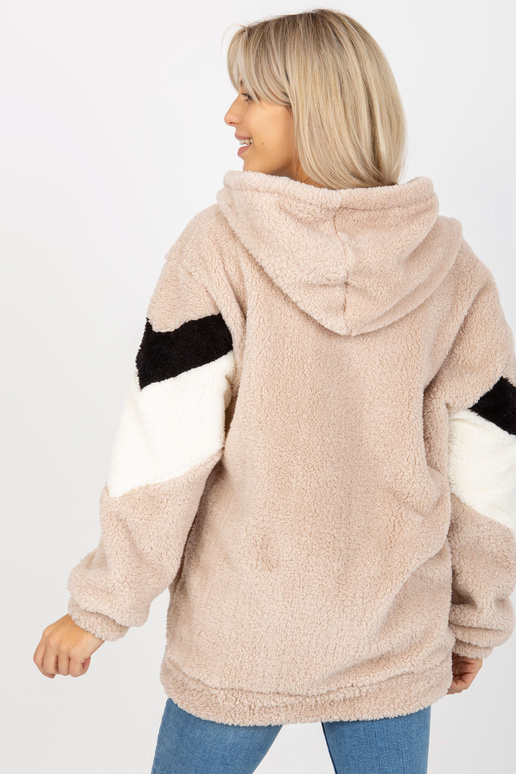 Bēša un melna jaka sporta krekls RUE...