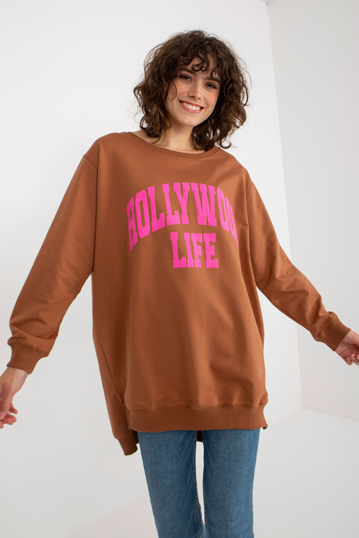 Bluza VI-BL-3102.01P L.BRŪNA/ROZA