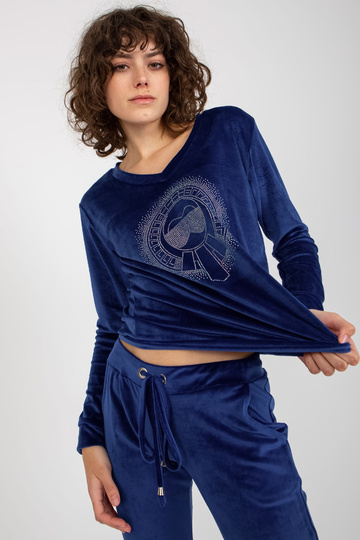 Kobalta velūra komplekts ar... 2