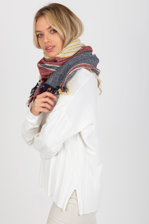 Tumši zila un sarkana sieviešu ziemas...