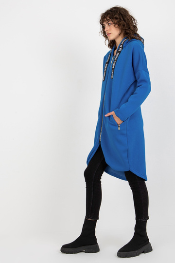 Tumši zils garš džemperis... 2