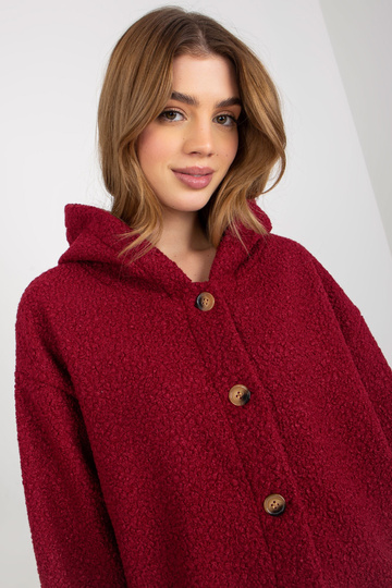 Bordo plīša sieviešu...