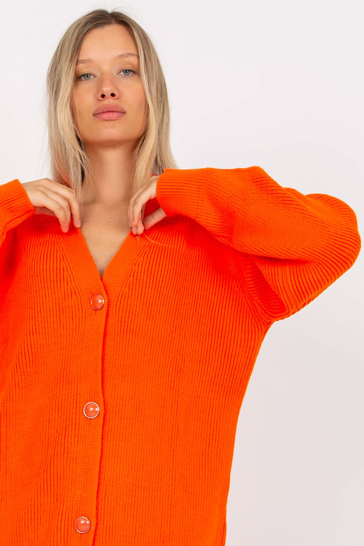 Oranžs garš jaciņš ar pogām RUE PARIS