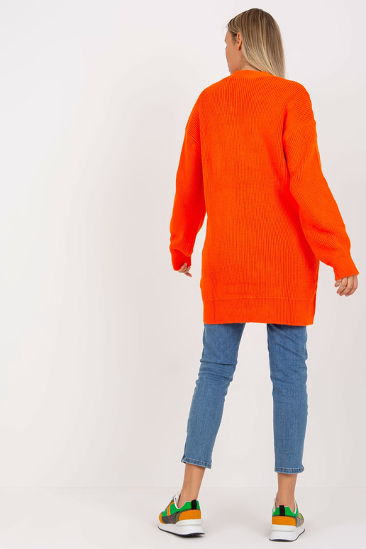 Oranžs garš jaciņš ar pogām RUE PARIS