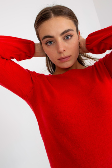 Sarkana ikdienas blūze ar...