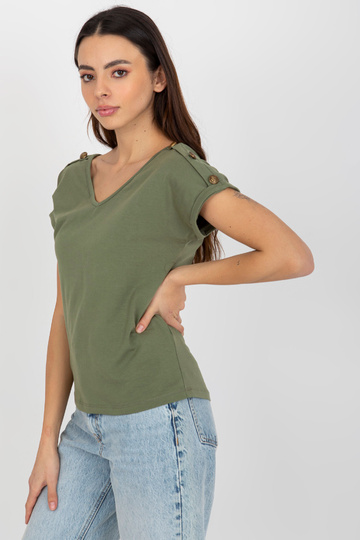 Zaļa ikdienas blūze ar...