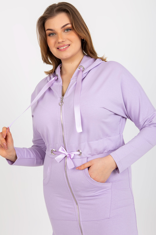 Violeta liela izmēra džemperis ar...