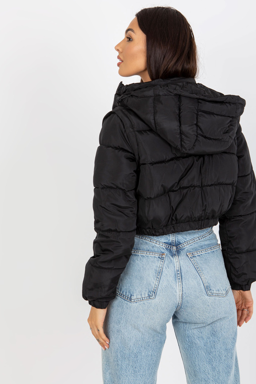 Schwarze Chickens Winterjacke 2in1 ar... Schwarze Chickens Winterjacke 2in1 ar...