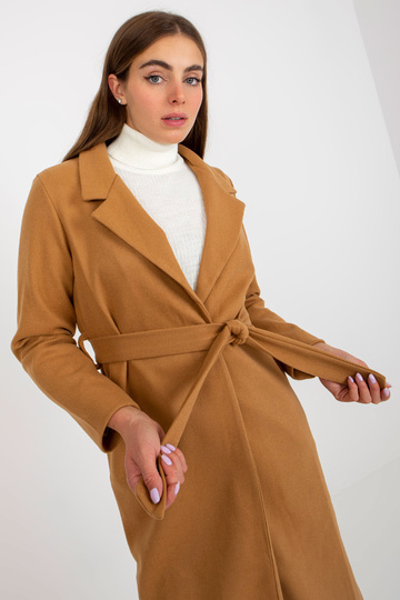 Kamieļa garš mētelis ar... 2