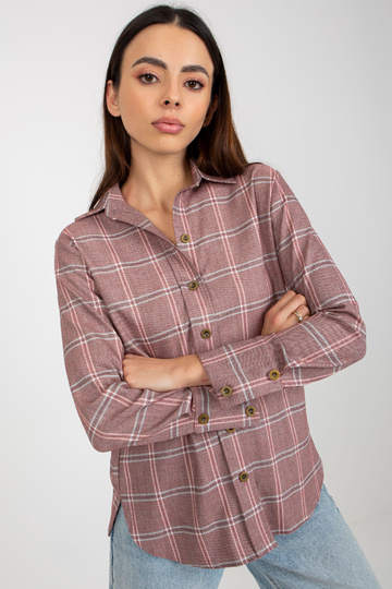 Gaiši rozā sieviešu rūtains... 2