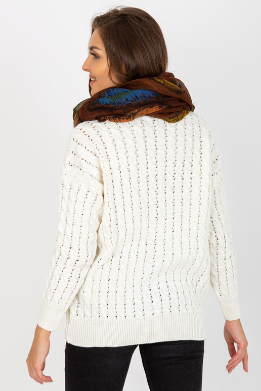 Brūns stropes skurstenis ar apdruku