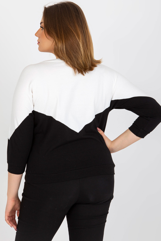 Ekrūmelna plus izmēra pamata blūze ar...