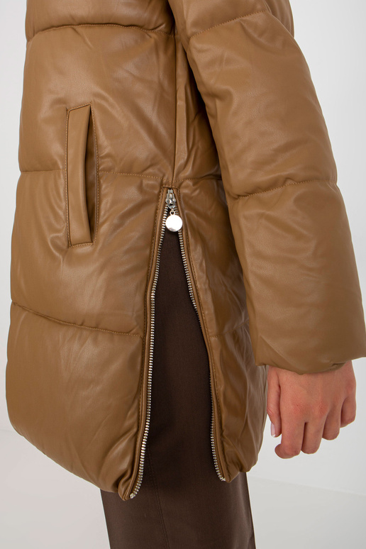 Camel Eco-Leder-Winterjacke ar... Camel Eco-Leder-Winterjacke ar...